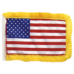Vlajka USA malá na tyčku/anténu 11 x 15 cm