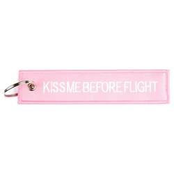 Klíčenka KISS REMOVE FLIGHT RŮŽOVÁ