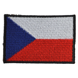 Nášivka ČR vlajka mini BAREVNÁ (27mm)