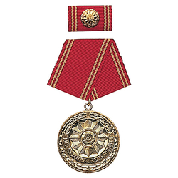 Medaile vyznamenání MDI 'F.TREUE DIENSTE' 25let ZLATÁ