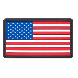 Nášivka vlajka USA plast BAREVNÁ
