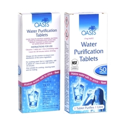 Tablety pro čištění vody 50 tablet
