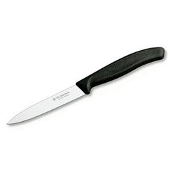 Nůž na zeleninu 10cm plast ČERNÝ