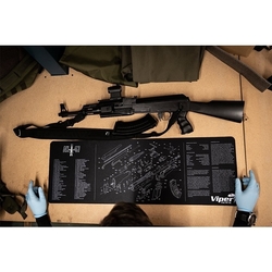 Podložka pracovní AK-47 pryžová ČERNÁ