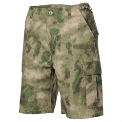 Kraťasy US BERMUDA BDU rip-stop HDT CAMO FG