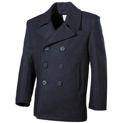 Kabát US Pea Coat MODRÝ