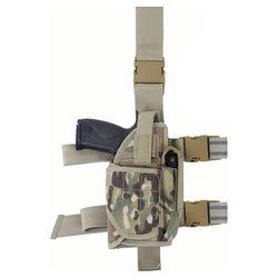 Pouzdro pistolové stehenní UNI DELUXE MULTICAM