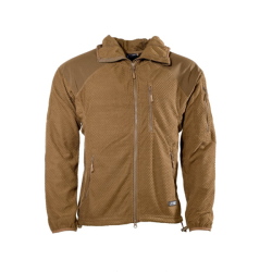 Mikina zip s kapucí fleece DELTA COYOTE