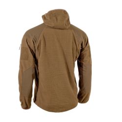 Mikina zip s kapucí fleece DELTA COYOTE
