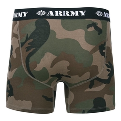 Trenýrky Boxer ARMY maskáčové