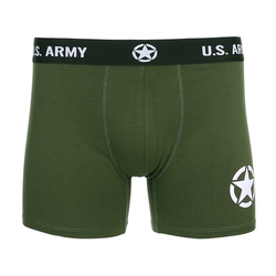 Trenýrky Boxer US Army ZELENÉ