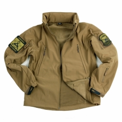 Bunda TACTICAL 101 INC Softshell PÍSKOVÁ