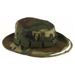 Klobouk VINTAGE BOONIE WOODLAND