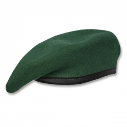 Baret vlněný BW CDO TMAVĚ ZELENÝ / JÄGERGRÜN