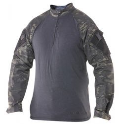 Košile taktická COMBAT TRU 1/4 ZIP MULTICAM BLACK®