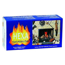 Tuhý líh / podpalovač HEXA 16tablet