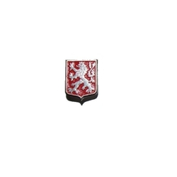 Odznak český lev ERB / červený