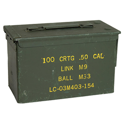 Bedna na munici CAL.50 kovová střední použitá
