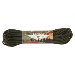 Šňůra US padáková ø 3 mm / 30 m / 100 feet ZELENÁ