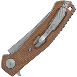 Nůž zavírací CONCIERGE MICARTA HNĚDÝ