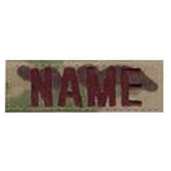 Nášivka jmenovka "NAME" 7,5 cm VELCRO MULTICAM®