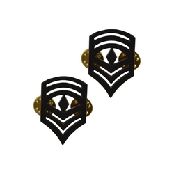 Odznak hodnostní USMC - 1stSgt. - ČERNÝ
