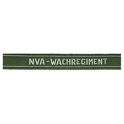 Nášivka páska NVA na rukáv 'WACHREGIMENT D.NVA'