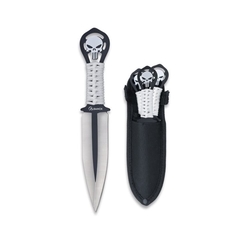Nůž vrhací SKULL sada 3 kusů