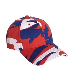 Čepice BASEBALL Supreme Low Red / White / Blue Camo