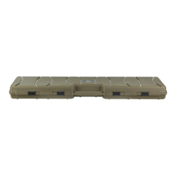 Kufr plastový na zbraň 120 cm ZELENÝ