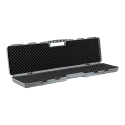 Kufr plastový na zbraň 120 cm ŠEDÝ - WOLF GREY