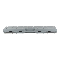 Kufr plastový na zbraň 120 cm ŠEDÝ - WOLF GREY