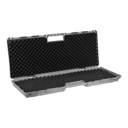 Kufr plastový na zbraň 88 cm ŠEDÝ - WOLF GREY