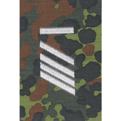 Nárameník BW STABSGEFREITER UA FLECKTARN / stříbrné vyšití