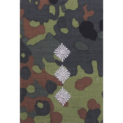 Nárameník BW HAUPTMANN FLECKTARN / stříbrné vyšití