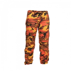 Kalhoty dámské PARATROOPER ORANGE CAMO