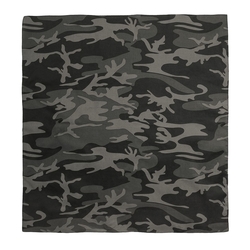 Šátek 68 x 68 cm JUMBO BLACK CAMO