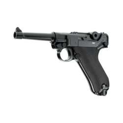 Pistole vzduchová UMAREX Legends P08 BLOWBACK CO2 - BB 4,5mm steel