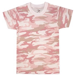 Triko dětské PINK CAMO BABY