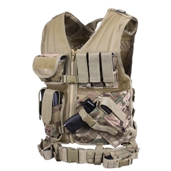 Vesta taktická CROSS DRAW MOLLE MULTICAM® nadměrná velikost