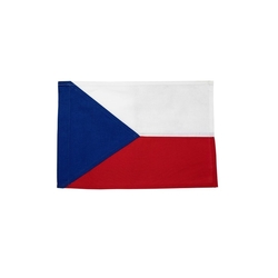 Vlajka ČESKÁ REPUBLIKA bavlna 75 x 160 cm