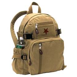 Batoh VINTAGE COMPACT STAR KHAKI