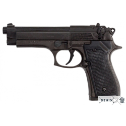 Pistole Beretta 92 Itálie 1975 - dekorační replika