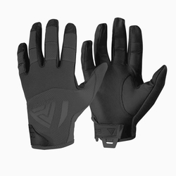 Rukavice HARD GLOVES kožené ČERNÉ