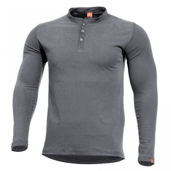 Triko ROMEO HENLEY dlouhý rukáv WOLF GREY