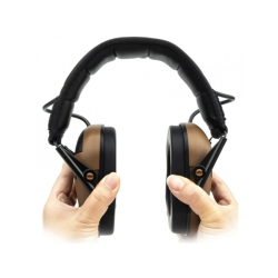 Sluchátka elektronická M300T s BlueTooth COYOTE BROWN