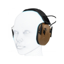 Sluchátka elektronická M300T s BlueTooth COYOTE BROWN