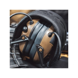 Sluchátka elektronická M300T s BlueTooth COYOTE BROWN
