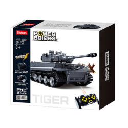 Stavebnice těžký tank PANZERKAMPFWAGEN VI TIGER RC na dálkové ovládání