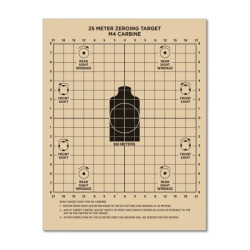 Terč voděodolný M16A2/M16A4 nastřelovací 25 metrů